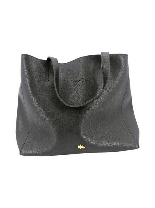 shopper donna grande in ecopelle nero Fez | 005BLACK