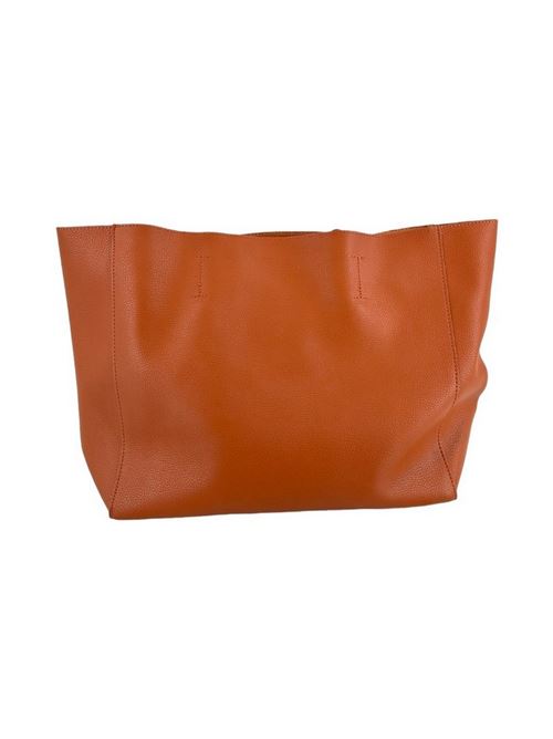 shopper donna grande in ecopelle cuoio Fez | 005CUOIO