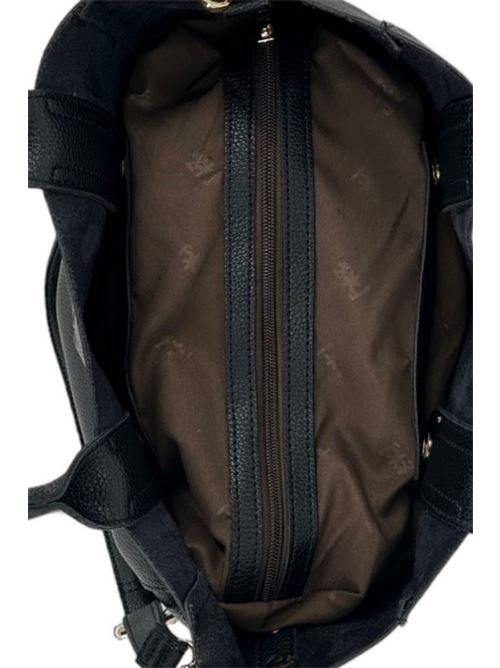 shopper donna media in ecopelle nero Fez | 815BLACK