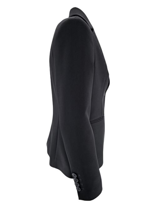 giacca donna in gabardina nero Gnossienne | 3876/F-4178NERO
