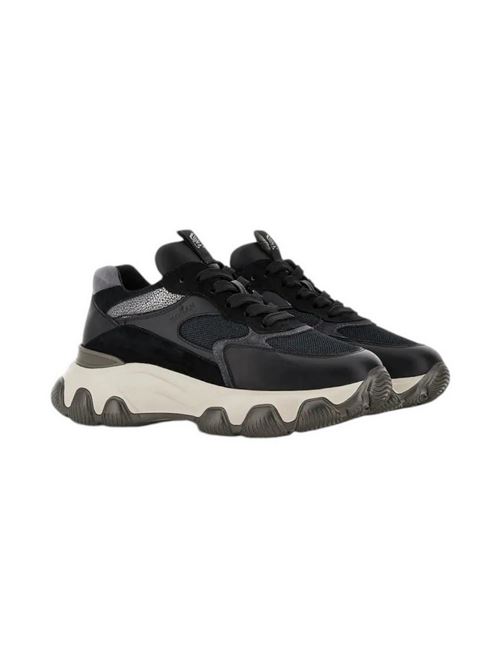 women's sneakers hyperactive black Hogan | HXW5400DG60GA40GAI