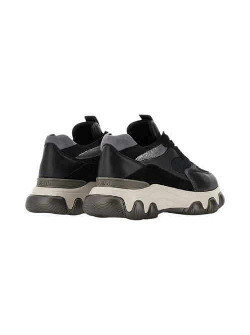 women's sneakers hyperactive black Hogan | HXW5400DG60GA40GAI