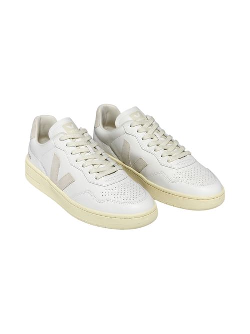 sneakers donna v90 bianco e grigio Veja | VD2003655